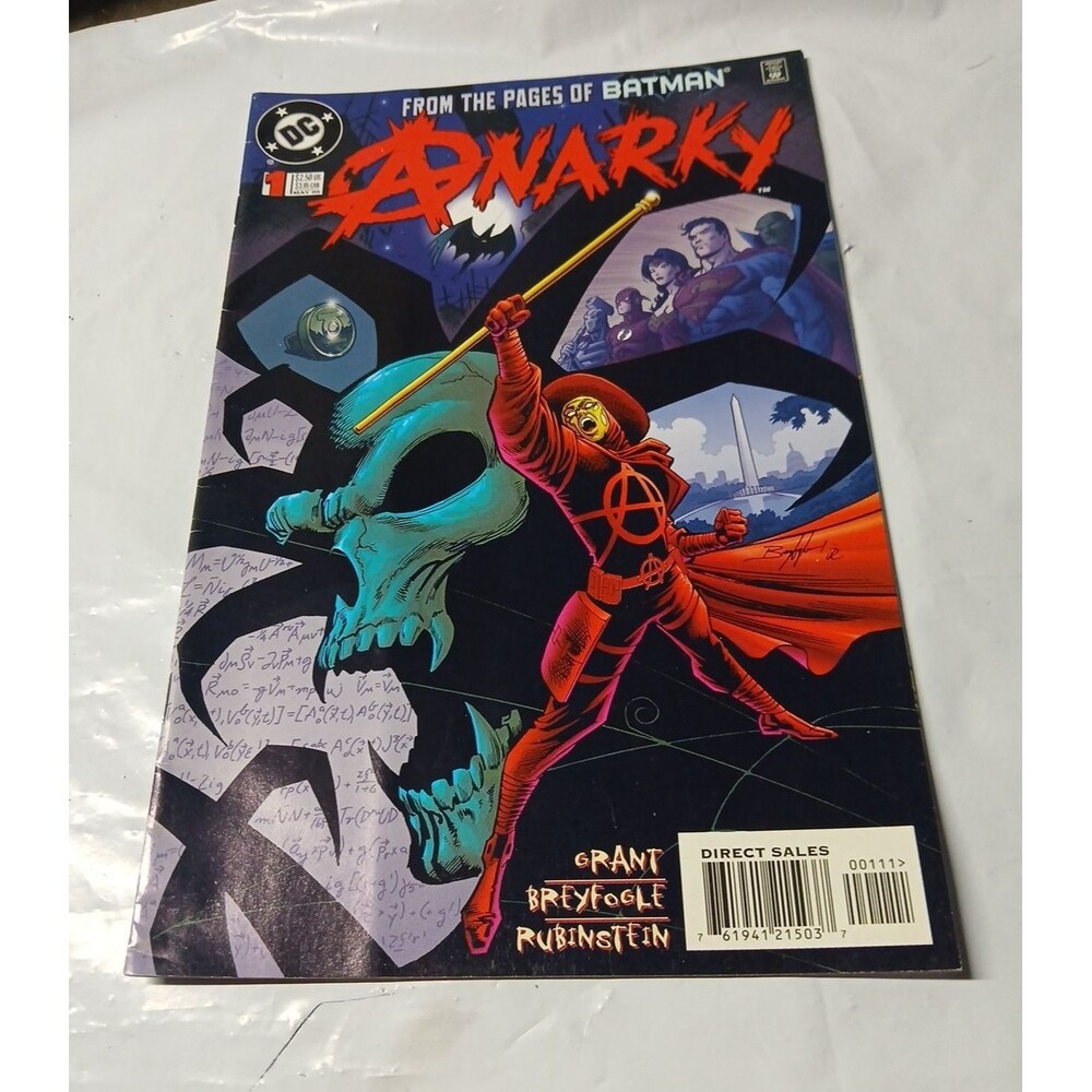 DC Comics Anarky #1 May 1999 Pages of Batman Direct Sales Grant Breyfogle